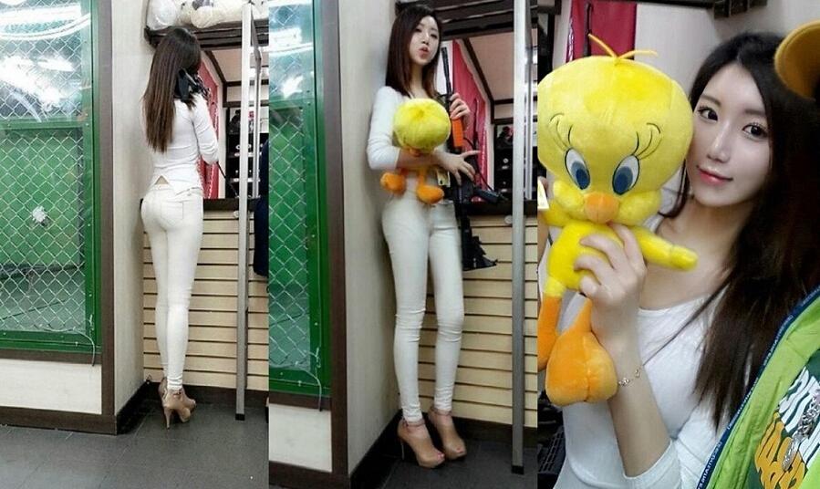 韩国最美<a href='http://www.bjxxg.cn/sports/' target='_blank'><u>体育</u></a>老师网络爆红 当选2015美式足球教练【组图】