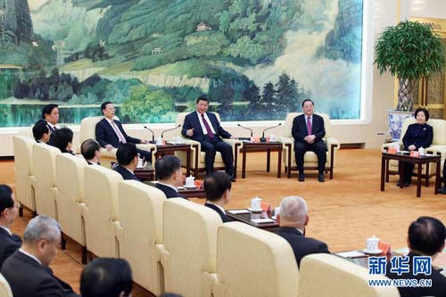 习近平等同党外人士欢聚一堂共赢新春