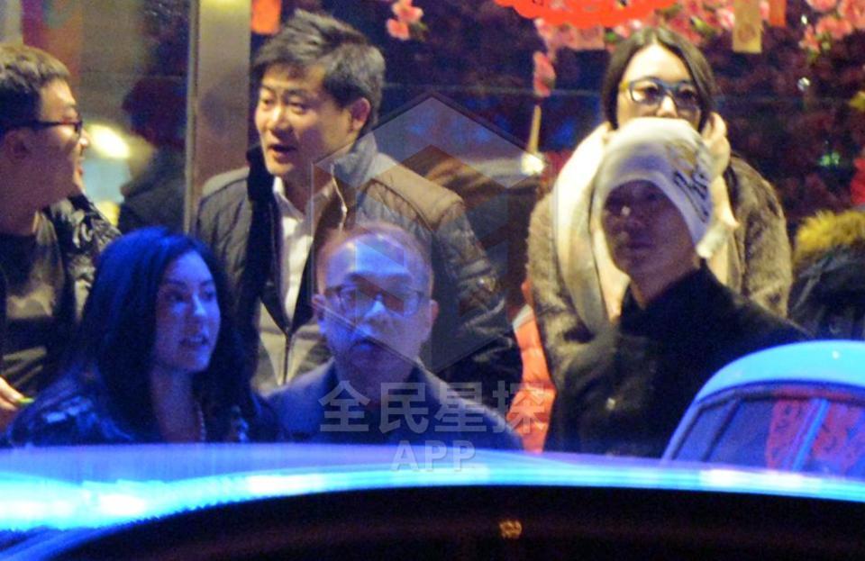 曝张柏芝与孙东海外出的照片 疑似俩人恋情曝光