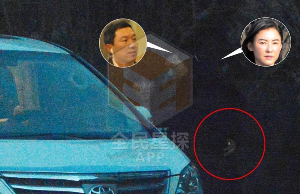 曝张柏芝与孙东海外出的照片 疑似俩人恋情曝光