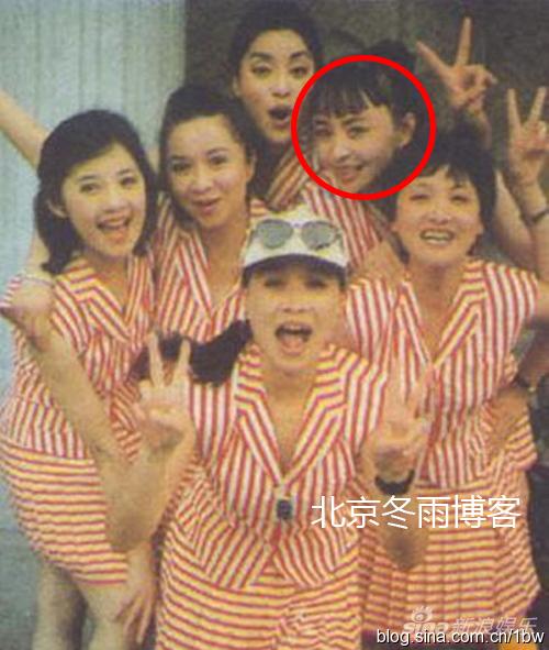 当年青涩的她们