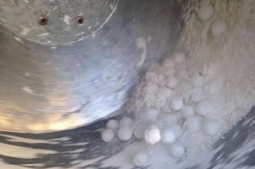 摇出来的元宵包出来的汤圆 韭菜鸡蛋馅汤圆确实费劲