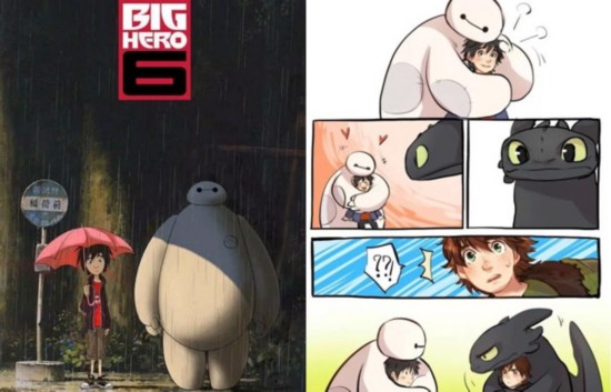 机器人大白元宵节最红 迪士尼《超能陆战队》刮起超强萌风