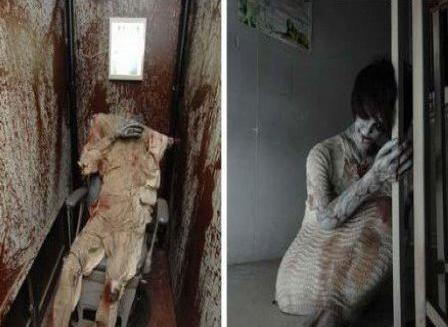 世界最吓人的鬼屋图片