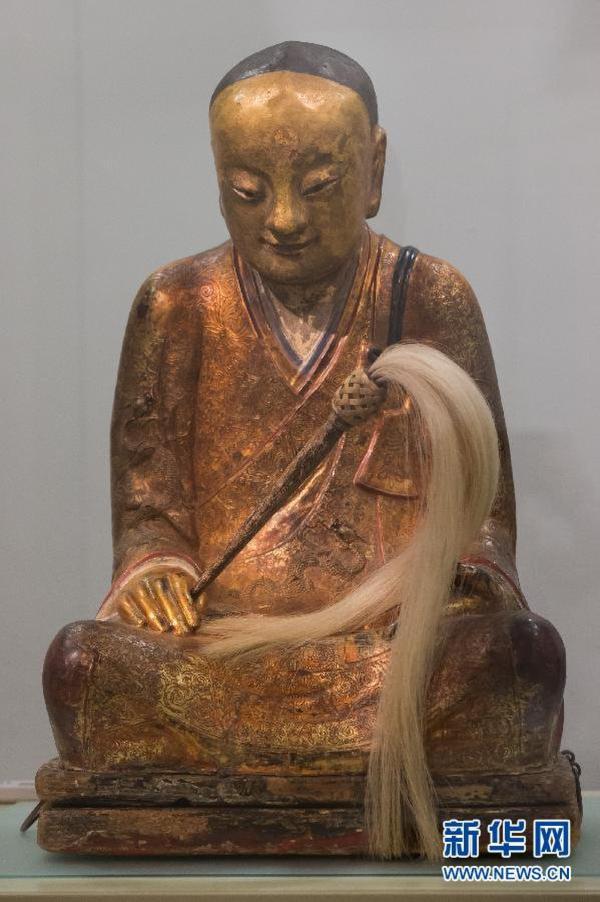 中国僧人肉身宝像展 主人是一名荷兰收藏家