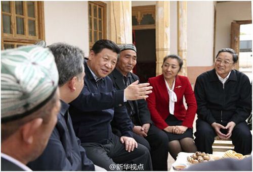 习近平的少数民族“朋友圈”