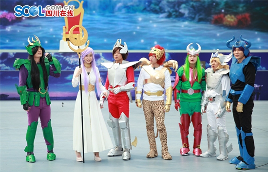 第二季跑男成都录制范冰冰韩庚入阵 邓超泥地打滚秒变新版雕塑