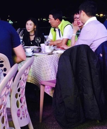 张柏芝密会富商孙东海 悉心打扮聊足一个晚上