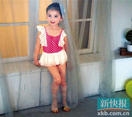 6岁混血童模日赚1万5千元 每天工作10小时