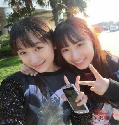 双胞胎姐妹走红网络 网友称被两姐妹的美貌与智慧所征服