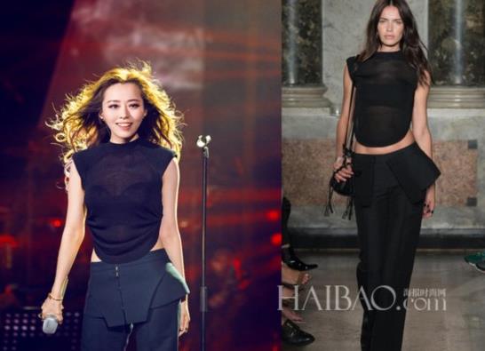 手张靓颖退出《歌手》 盘点：昔日赛场女神造型