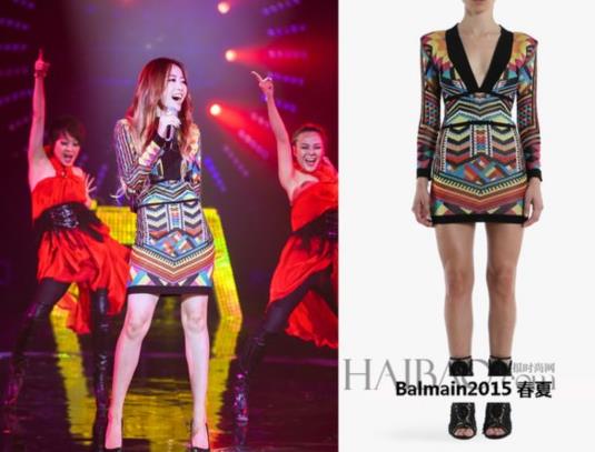 手张靓颖退出《歌手》 盘点：昔日赛场女神造型