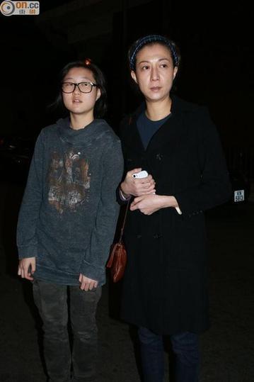 吴绮莉与女儿(资料图)