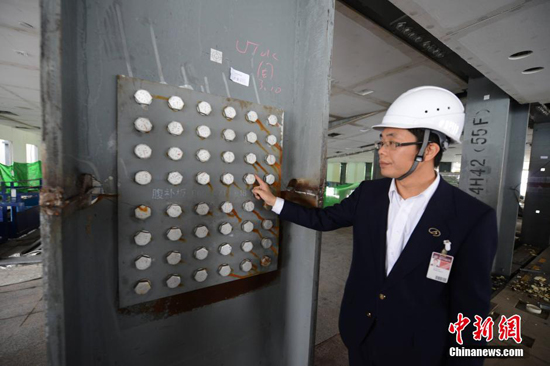 长沙一57层高楼12天建成 可抗9级地震