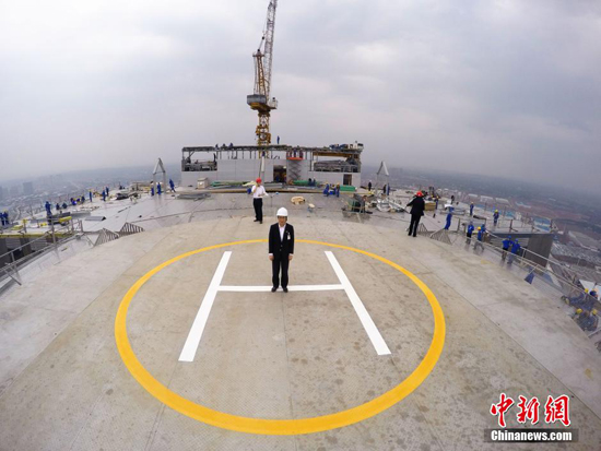 长沙一57层高楼12天建成 可抗9级地震