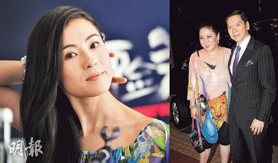 张柏芝和向华强夫妇（资料图）