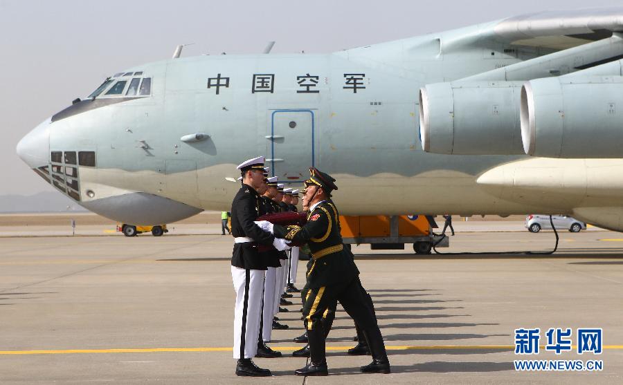 中韩双方再次交接在韩中国人民志愿军烈士遗骸