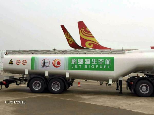 中国航班用地沟油载客飞行成功 地沟油获新生？