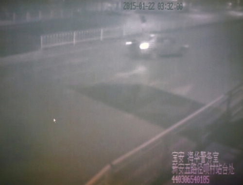 深圳一司机撞死人逃逸被捕 监控还原吸毒司机撞飞路人惊悚经过（图）