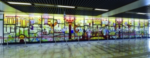 南京地铁3号线 “尝鲜”3号线：红楼主题成站点“之最”