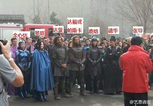 《长城》鹿晗穿铠甲造型曝光 搭戏刘德华