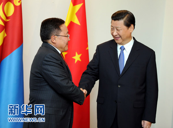 习近平主席访问蒙古国（资料图）