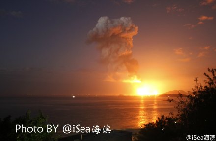 福建漳州古雷PX化工厂再次发生爆炸 大火还再延续