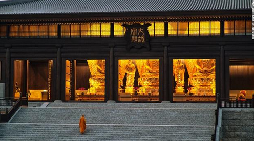 李嘉诚15亿建寺庙 慈善寺全景曝光