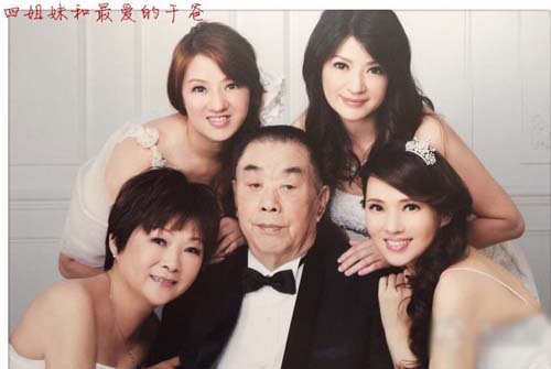 伊能静晒全家大合照 感怀家人相互扶持