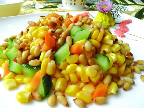 松仁玉米家常做法 粒粒美味纷纷着迷