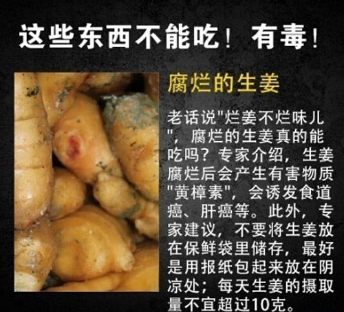 常见九种有毒食物 注意这些东西不能吃