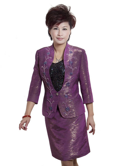 妈妈参加婚礼装要点 穿出最优雅母亲