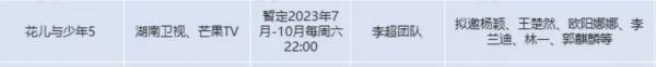 花少5都有谁  花少5嘉宾阵容拟邀请<a href='http://www.bjxxg.cn/ent/mingxing/' target='_blank'><u>明星</u></a>名单曝光